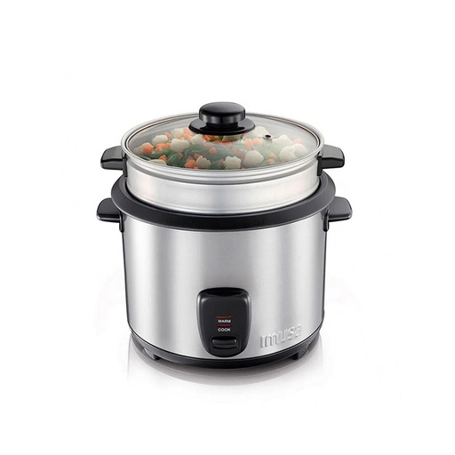 [16905] OLLA ARROCERA 5 TAZAS  ACERO INOXIDABLE IMUSA