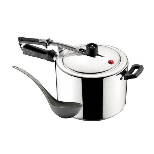[16898] OLLA PRESION 6,0 LTS SECURY + CUCHARON IMUSA