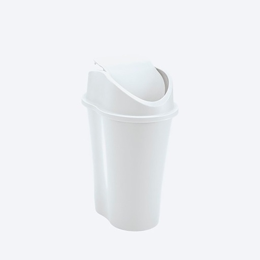 [19033] PAPELERA STYLE TV 5 L BLANCO RIMAX