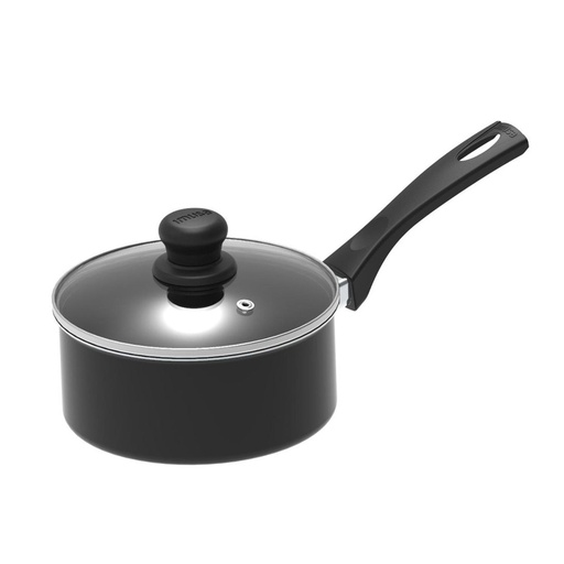 [17044] PEROL 16 CM NTIADHERENTE TAPA VIDRIO SMART IMUSA