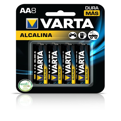 [19168] PILA AA ALKALINA X 8 VARTA