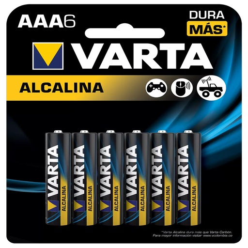 [19167] PILA AAA ALKALINA X 6 VARTA