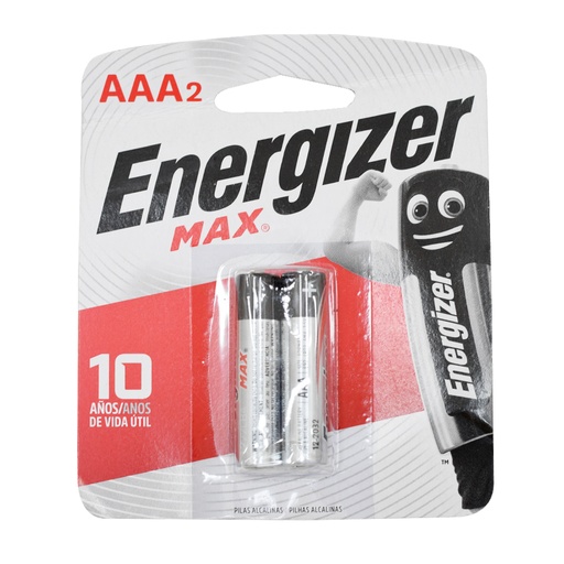 [19255] PILA ALCALINA MAX AAA2X ENERGIZER
