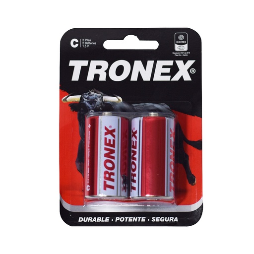 [10495] PILA TRONEX ROJA MEDIANA C (PAR)