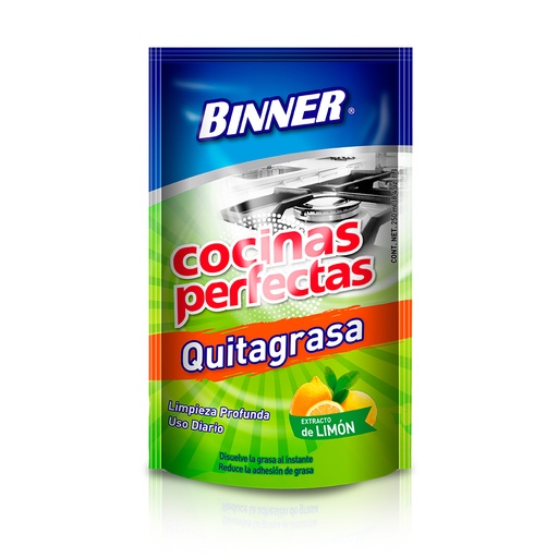 [19061] QUITAGRASA COCINAS PERFECT DOYPACK 250ML BINNER