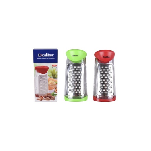[17487] RALLADOR MULTIUSOS INOX CONTEN EXCALIBUR