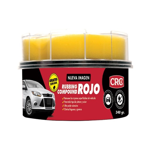 [15885] RUBBING COPAO 340 GRMS ROJO AUTOMOTRIZ CRC (10229969)