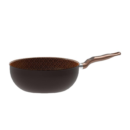 [17607] SARTEN WOK 24 CM A/A TM DELUXE IMUSA