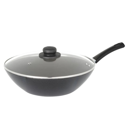 [17148] SARTEN WOK 24 TAPA VIDRIO ALIADA UNIVERSAL        
