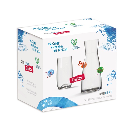 [19209] SET AGUA CTP 5 PZS 9835ELCPT