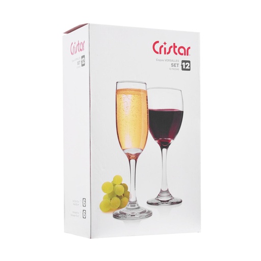 [17707] SET ARAGON+V 12 PIEZAS 9481ELIN CRISTAR