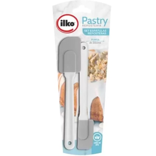 [19575] SET ESPATULAS PASTRY SILICONA ILKO
