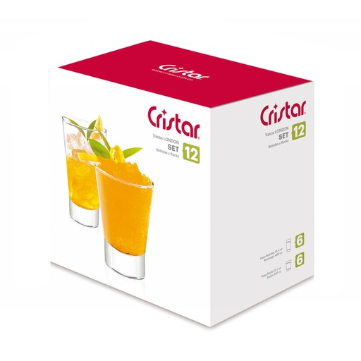 [17705] SET LONDON 12 PIEZAS 9255EL CRISTAR