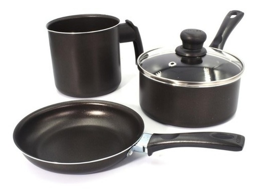 [16823] SET PEROL 16 CM + JARRO 12 CM + CACEROLA 16 CM SMART IMUSA