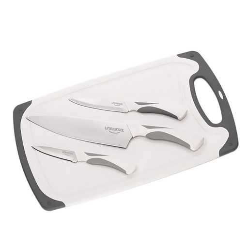 [18335] SET X 3 CUCHILLOS EXPERTA +TABLA UNIVERS