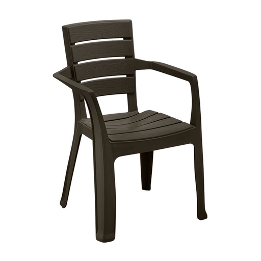 [15893] SILLA BARU CON BRAZOS WENGUE RIMAX (11937)