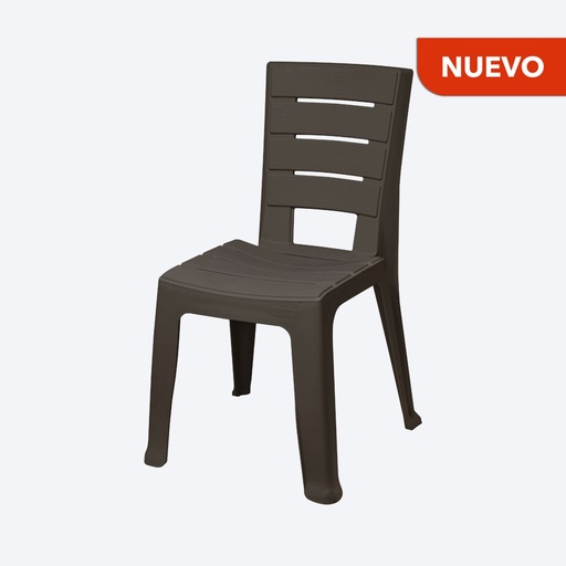 [19342] SILLA BARU SIN BRAZOS WENGUE RIMAX