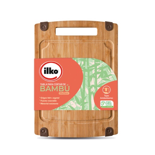 [17957] TABLA BAMBU 33X23 ILKO