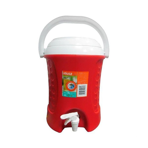 [17921] TERMO CAMPING 5 LTS ROJO IMUSA