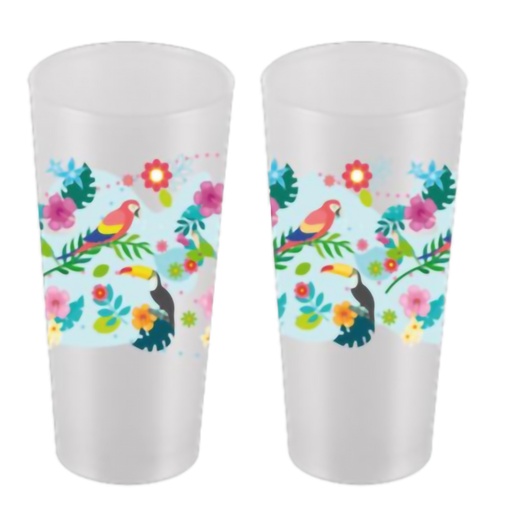 [19084] VASO 0.38L DECORADO NINA IMUSA