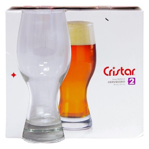 [16676] VASO CERVECERO MUNICH 0753CL2 CRISTAR