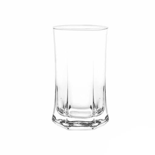 [17187] VASO CRISTAL 11 OZ X 8 UNIDADES VIVALDI CRISTAR