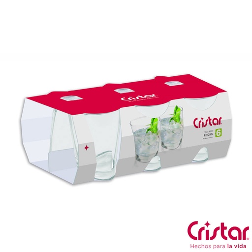 [19224] VASO CRISTAL NIZA ROCKS 0614CL CRISTAR